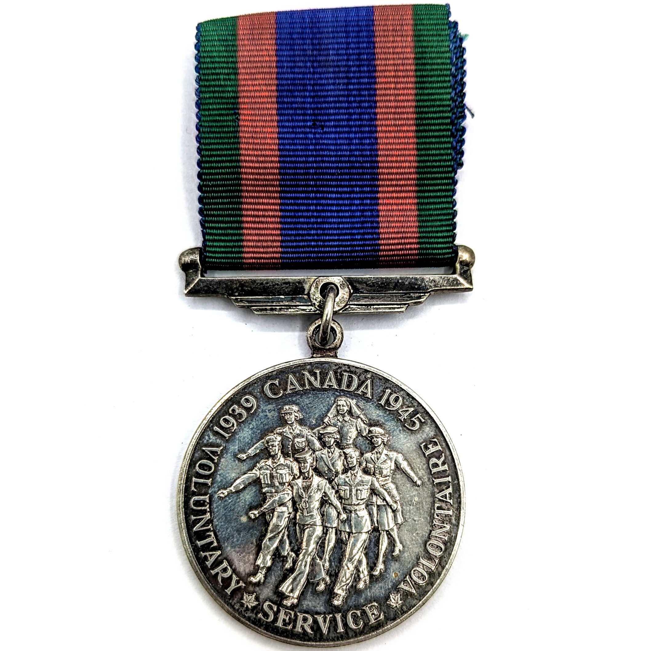 WWII Canadian 1939-1945 Voluntary Service Medal - Parry's Vintage