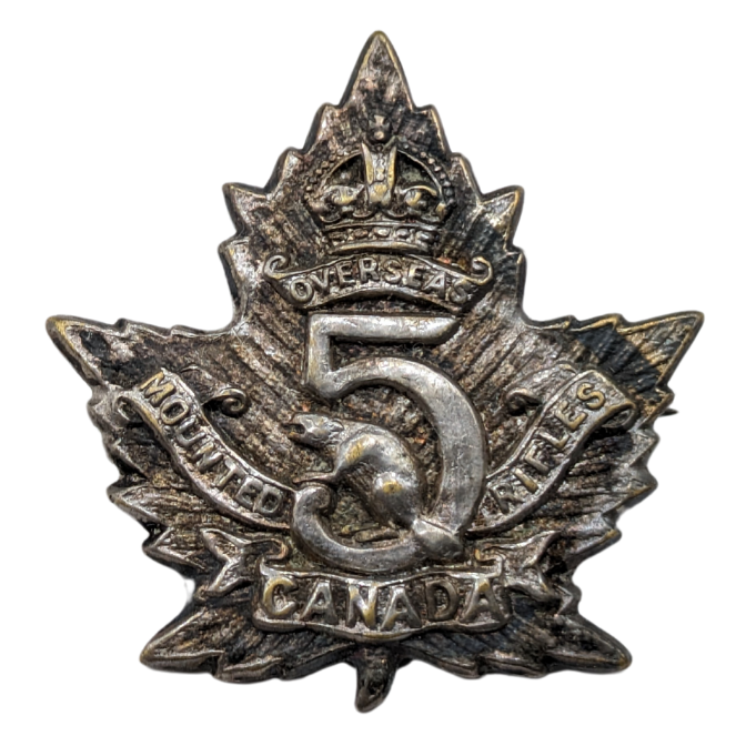 5th Rifles Logo 5th Overseas Mounted Rifles Pin - Parry's Vintage