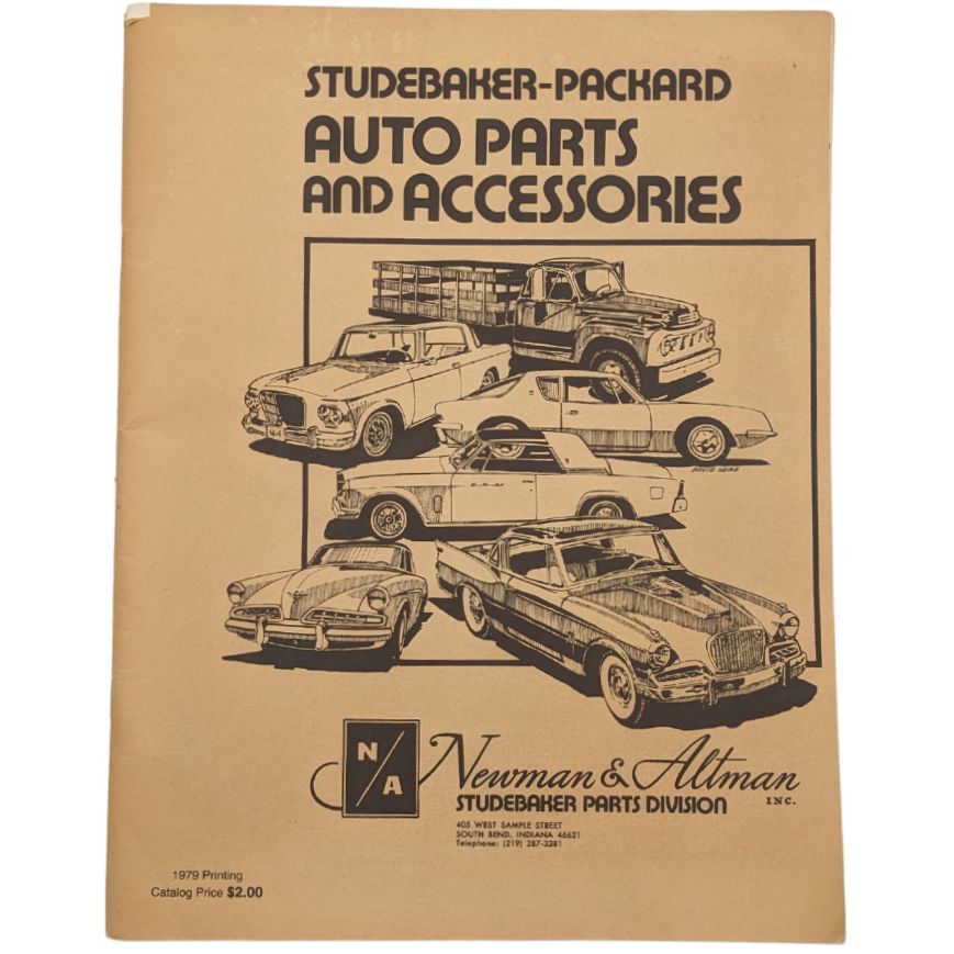 1979 Newman & Altman Studebaker Parts Catalogue Parry's Vintage