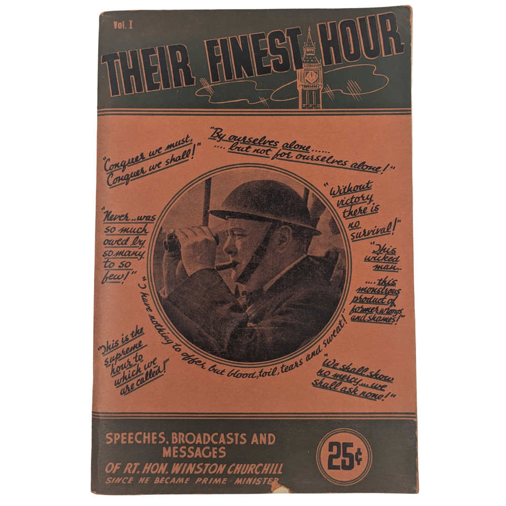 Their Finest Hour - Winston Churchill - Parry's Vintage